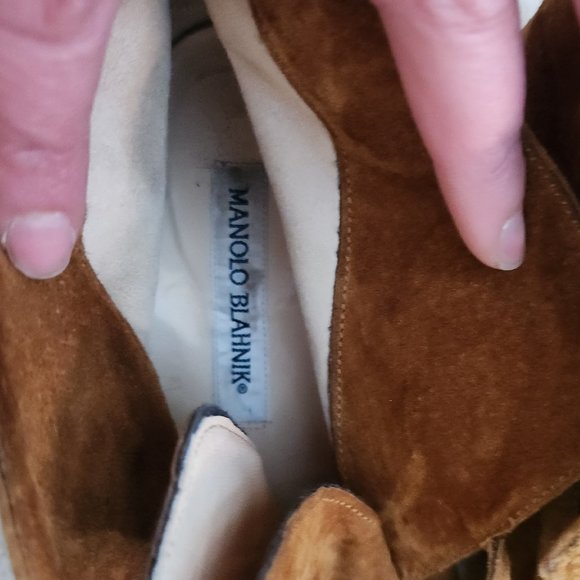 Suede tie-front shoes - Picture 2 of 5